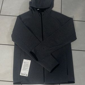 Lululemon grid liner Fleece Zip hoodie